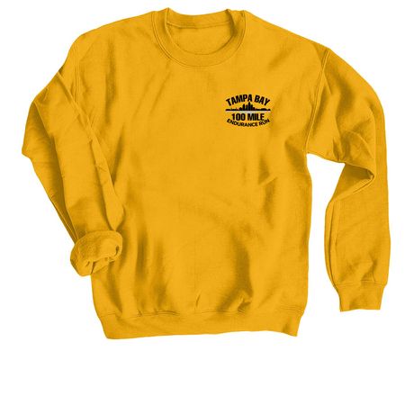 Tampa Bay 100, a Gold Crewneck Sweatshirt