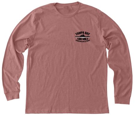 Tampa Bay 100, a Heather Mauve Premium Long Sleeve Tee