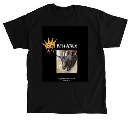 Bellatrix Memorial Shirt, a Black Classic Unisex Tee