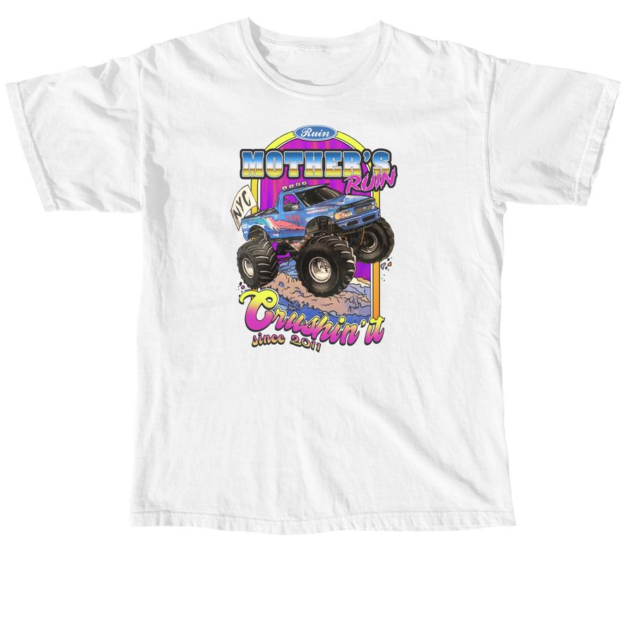 NYC IS CRUSHIN' IT SHIRT, a White Comfort Colors Unisex Tee