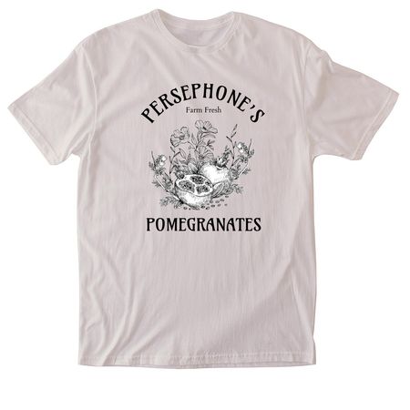 PERSEPHONE?S POMEGRANATES (Farm Fresh)&nbsp;, a Ice Grey Softstyle Cotton Tee