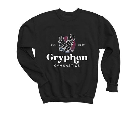 OG logo, a Black Youth Crewneck Sweatshirt