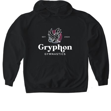 OG logo, a Black Gildan Softstyle Pullover Hoodie