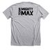 Team Mighty Max, a Athletic Heather Premium Unisex Tee (back-view)