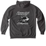 Sommerfeld Transport Merch, a Pepper Comfort Colors Pullover Hoodie (back-view)