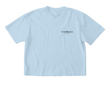 Camp Waialua, a Chambray Comfort Colors Boxy Tee