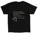 Wellness in the Woods, a Black Classic Unisex Tee (back-view)