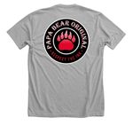 Respect the Ink, a Athletic Heather Premium Unisex Tee (back-view)