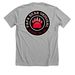 Respect the Ink, a Athletic Heather Premium Unisex Tee (back-view)