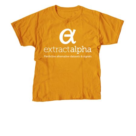 ExtractAlpha Shirts, a Gold Youth Unisex Tee
