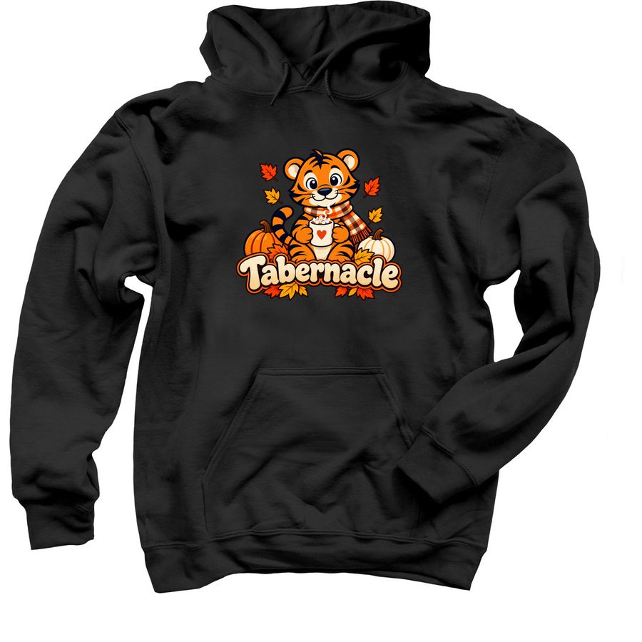Fall-2, a Black Pullover Hoodie