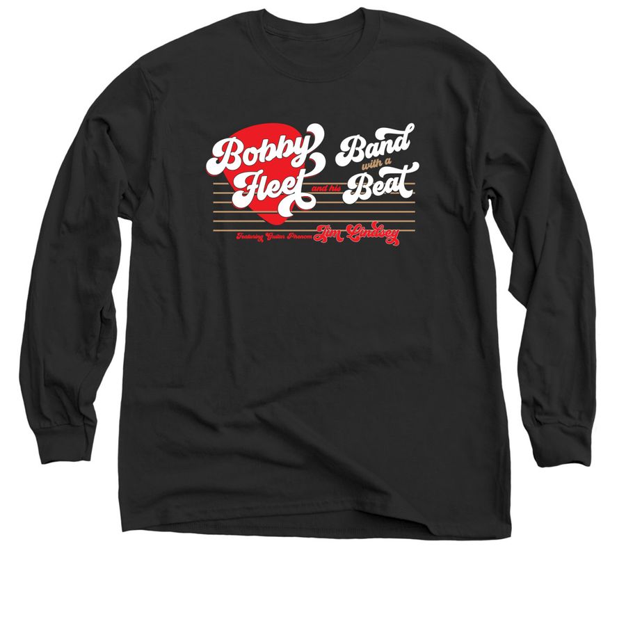 Bobby Fleet, a Black Classic Long Sleeve Tee