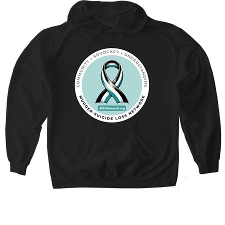 Supporting Survivors - New 2026 Design!, a Black Gildan Softstyle Pullover Hoodie