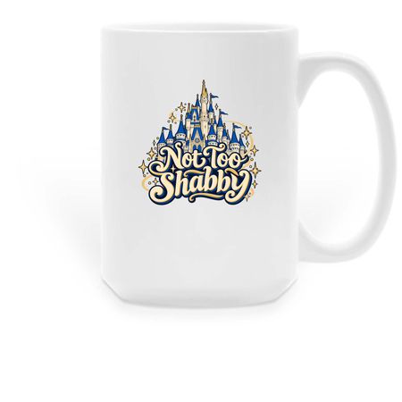 Coffee and Mouse Talk, a White Large Coffee Mug