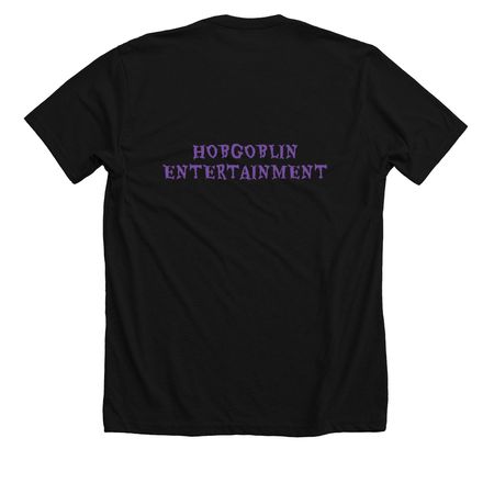 Bonzi Buddy, a Solid Black Blend Premium Unisex Tee (back-view)