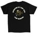 Camp Boarfish 2026, a Black Classic Unisex Tee (back-view)