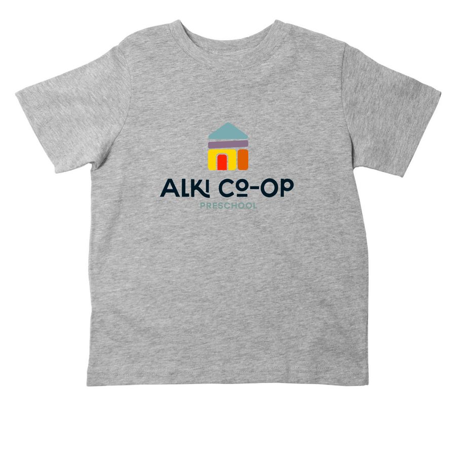 Alki Co-op Toddler Tee, a Heather Toddler Tee