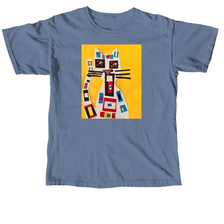 Piet the Cat, a Blue Jean Comfort Colors Unisex Tee