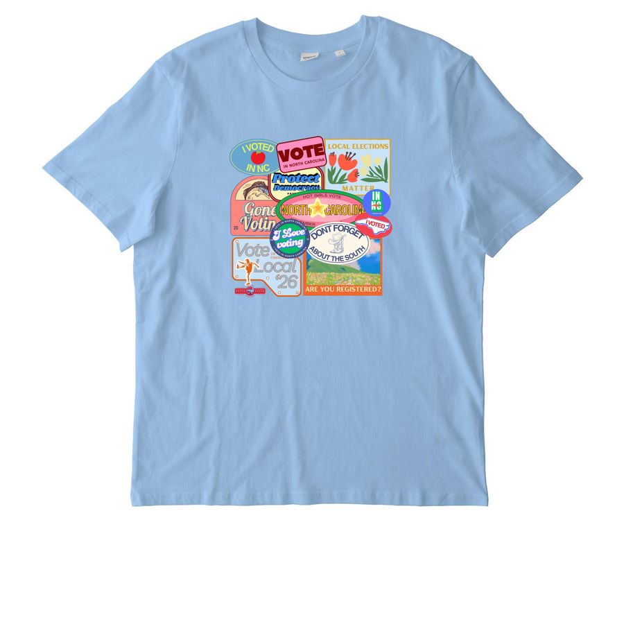 I vote in NC, a Blue Soul Stanley/Stella Unisex Creator 2.0 Tee