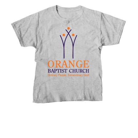 OBC Logo Tee, a Sport Grey Youth Unisex Tee