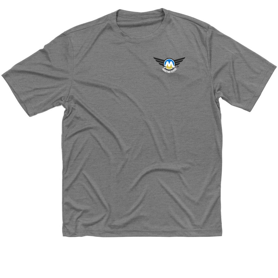 Active Wear, a Grey Concrete Heather Classic Performance Tee