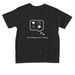 My Feelings Are Talking - Toddler Tee, a Black Toddler Tee