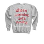 IBPL Shirts are here!, a Sport Grey Youth Crewneck Sweatshirt (back-view)