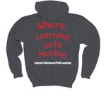IBPL Shirts are here!, a Charcoal Youth Pullover Hoodie (back-view)