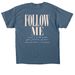 Jesus Club EHS, a Indigo Blue Classic Unisex Tee (back-view)