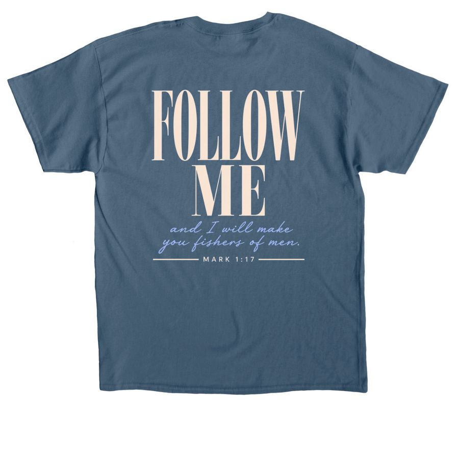 Jesus Club EHS, a Indigo Blue Classic Unisex Tee (back-view)