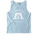 JLP Bridge Circle Logo, a Chambray Comfort Colors Tank Top