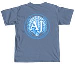 Ajs fall/winter&nbsp;, a Blue Jean Comfort Colors Unisex Tee (back-view)