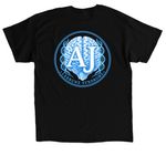 Ajs fall/winter&nbsp;, a Black Classic Unisex Tee (back-view)