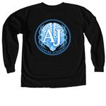 Ajs fall/winter&nbsp;, a Black Comfort Colors Long Sleeve Tee (back-view)