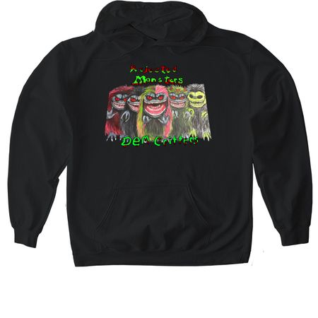 Dem Critters special, a Black Gildan Softstyle Pullover Hoodie
