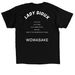 Solen Lady Sioux Volleyball, a Black Classic Unisex Tee (back-view)