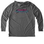 Camp Changed My Life - Adult, a Aluminum Grey Allmade Eco Triblend Hoodie Tee (back-view)