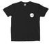 Pocket Print - Circle logo, a Black Comfort Colors Pocket Tee