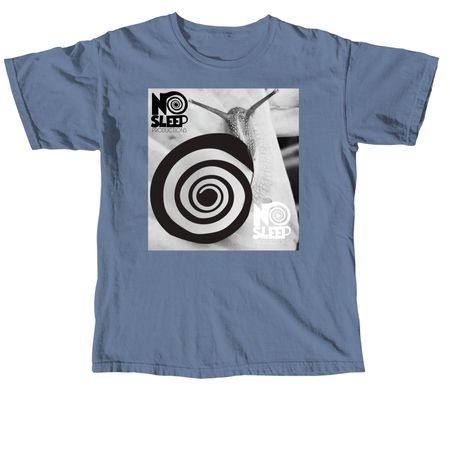 No sleep snail, a Blue Jean Comfort Colors Unisex Tee