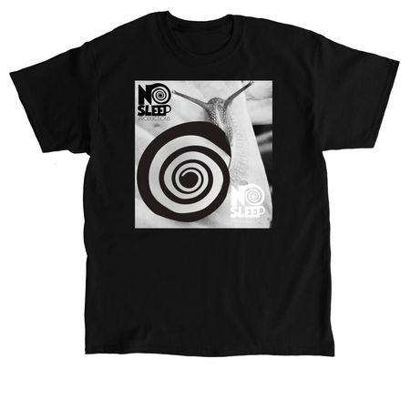 No sleep snail, a Black Classic Unisex Tee