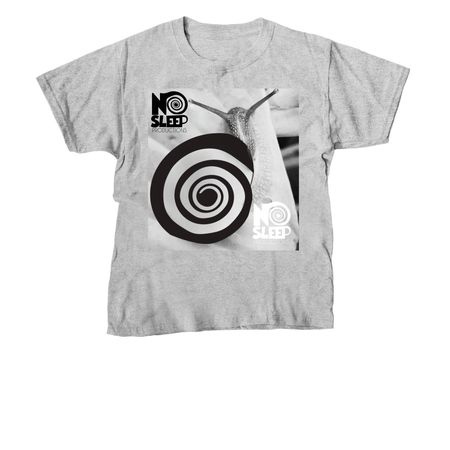 No sleep snail, a Sport Grey Youth Unisex Tee