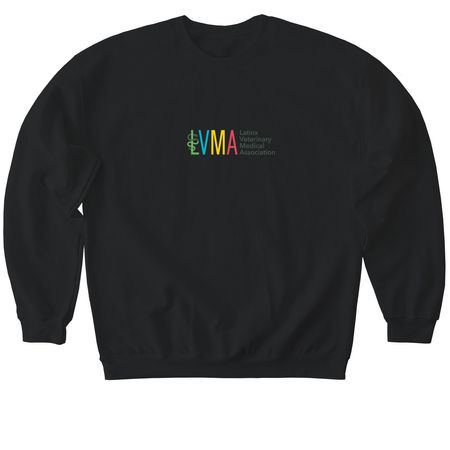 LVMA Merch, a Black Softstyle Crewneck Sweatshirt
