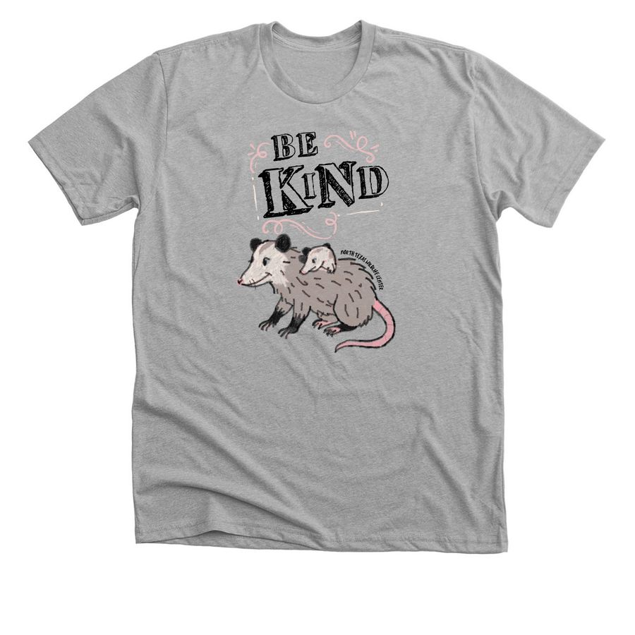 be kind, a Athletic Heather Premium Unisex Tee