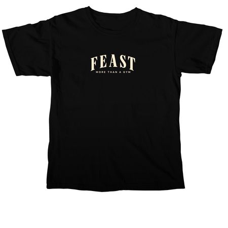 Feast Fall Merch, a Black Comfort Colors Unisex Tee