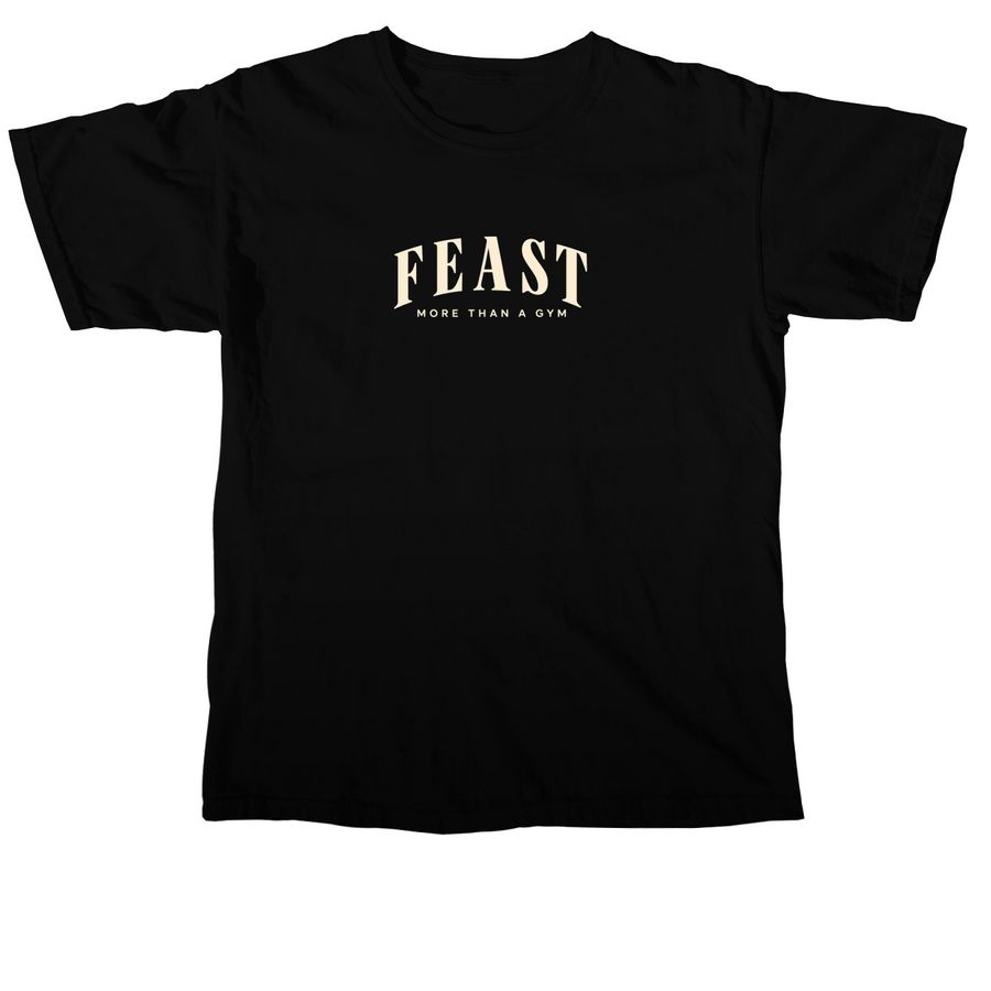 Feast Fall Merch, a Black Comfort Colors Unisex Tee