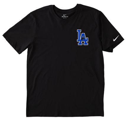 LA BN PT Shirts, a Black Nike Dri-FIT Jersey Blend Performance Tee