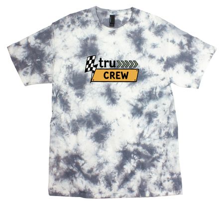 Spread the Gospel Tee, a Grey Crystal Tie Dye Tee