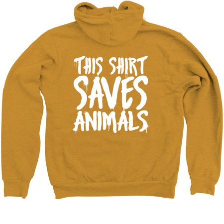 Little Woods 2025, a Heather Mustard Zip Up Hoodie