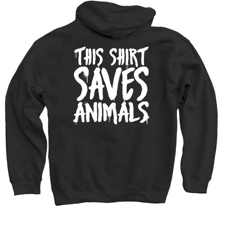 Little Woods 2025, a Black Pullover Hoodie