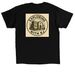 Exploring With KJ&nbsp;, a Black Classic Unisex Tee (back-view)